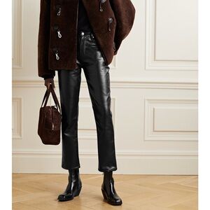 Agolde - Recycled Leather Riley Long